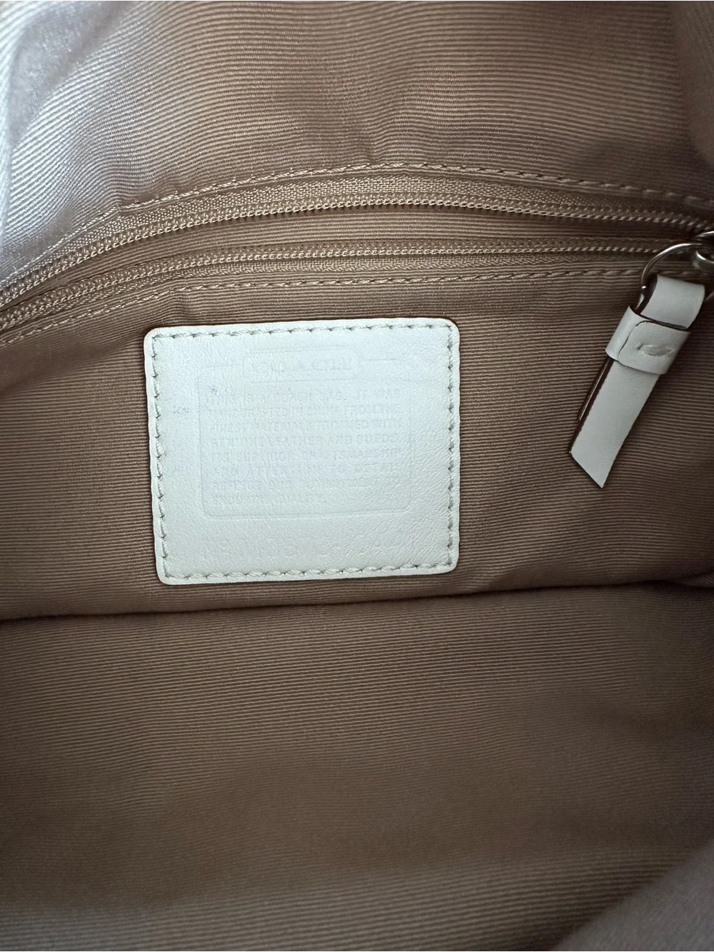 Coach bright patchwork